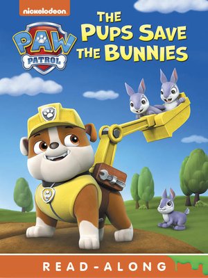 cover image of Pups Save the Bunnies